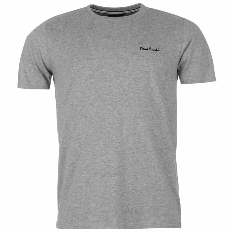 Pierre Cardin Mens Plain T Shirt Crew Neck Tee Top Short Sleeve Cotton Pierre Cardin Mens Plain T Shirt Crew Neck Tee Top Short Sleeve Cotton