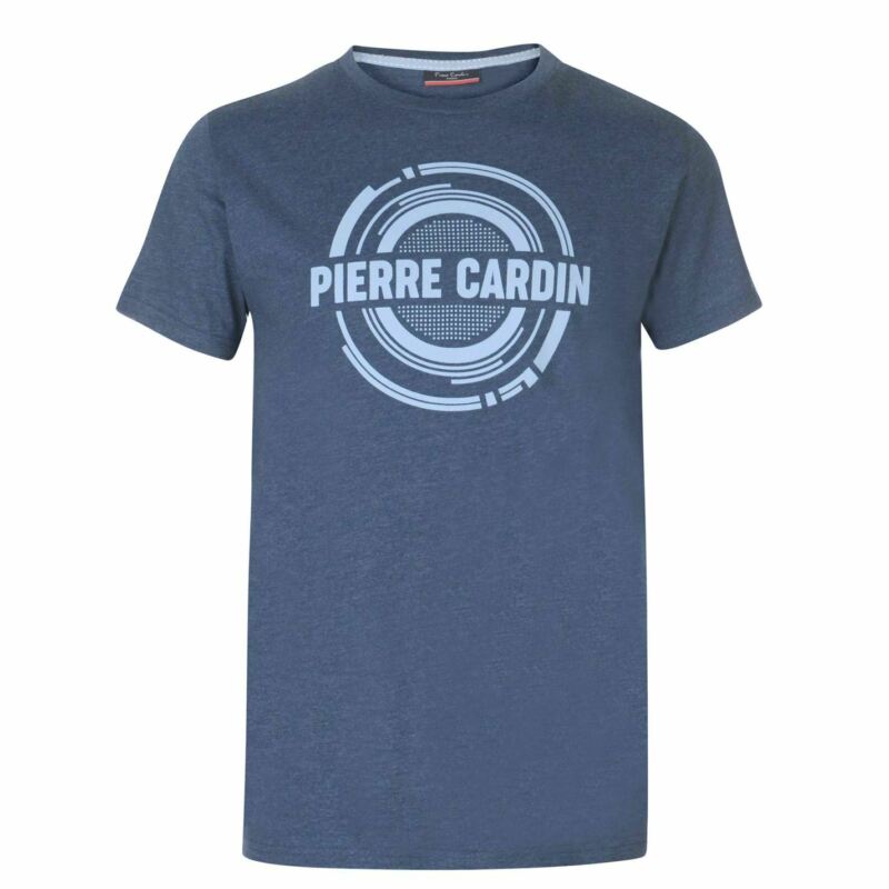 Pierre Cardin Stamp Tee Mens Gents Crew Neck Shirt Short Sleeve Cotton Regular Pierre Cardin Stamp Tee Mens Gents Crew Neck Shirt Short Sleeve Cotton Regular