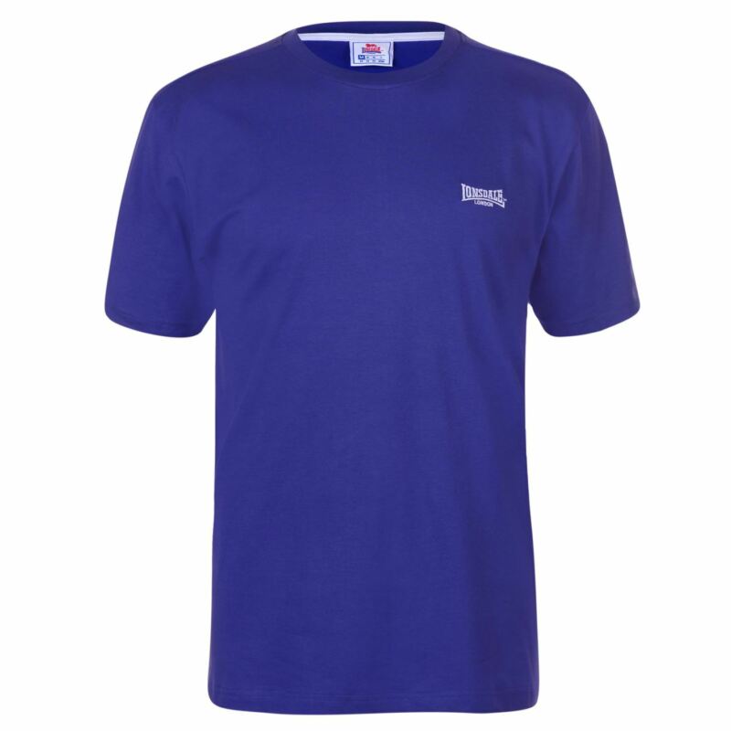 Lonsdale Plain Tee Mens Gents Crew Neck Shirt Short Sleeve Lightweight Cotton Lonsdale Plain Tee Mens Gents Crew Neck Shirt Short Sleeve Lightweight Cotton