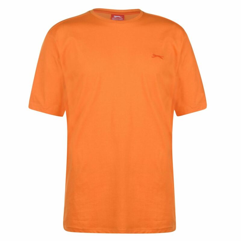 Slazenger Mens Plain T Shirt Crew Neck Tee Top Short Sleeve Lightweight Cotton Slazenger Mens Plain T Shirt Crew Neck Tee Top Short Sleeve Lightweight Cotton