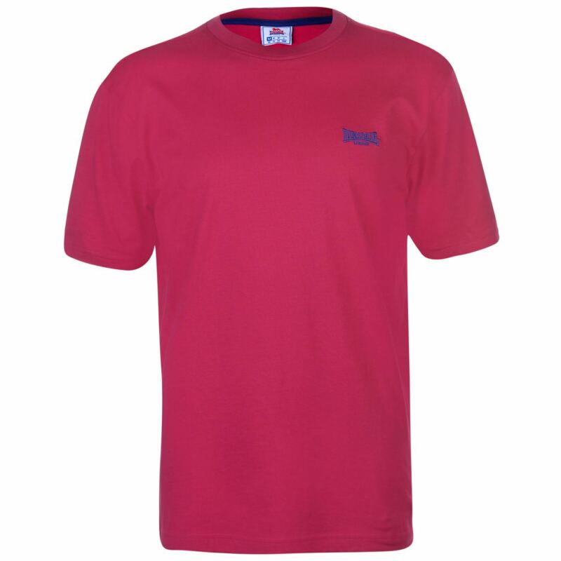 Lonsdale Plain Tee Mens Gents Crew Neck Shirt Short Sleeve Lightweight Cotton Lonsdale Plain Tee Mens Gents Crew Neck Shirt Short Sleeve Lightweight Cotton