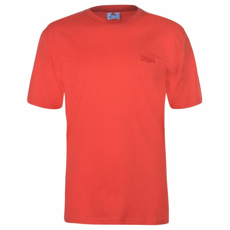 Lonsdale Plain Tee Mens Gents Crew Neck Shirt Short Sleeve Lightweight Cotton Lonsdale Plain Tee Mens Gents Crew Neck Shirt Short Sleeve Lightweight Cotton
