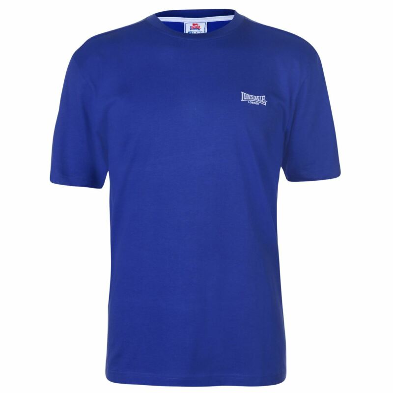 Lonsdale Plain Tee Mens Gents Crew Neck Shirt Short Sleeve Lightweight Cotton Lonsdale Plain Tee Mens Gents Crew Neck Shirt Short Sleeve Lightweight Cotton