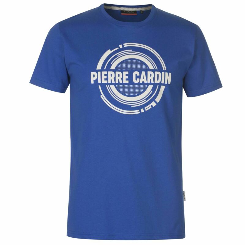 Pierre Cardin Stamp Tee Mens Gents Crew Neck Shirt Short Sleeve Cotton Regular Pierre Cardin Stamp Tee Mens Gents Crew Neck Shirt Short Sleeve Cotton Regular