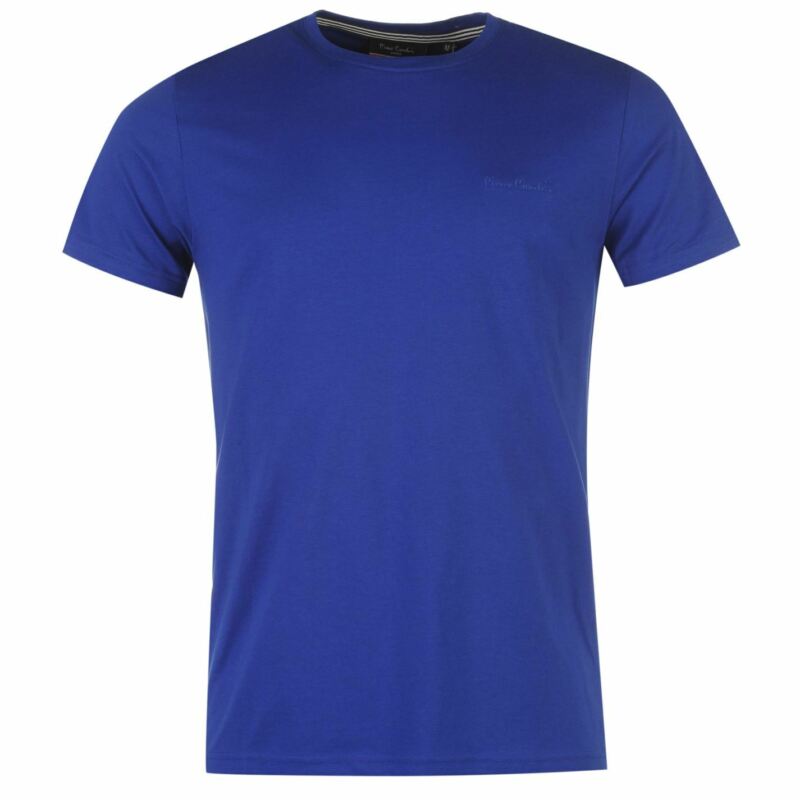 Pierre Cardin Mens Plain T Shirt Crew Neck Tee Top Short Sleeve Cotton Pierre Cardin Mens Plain T Shirt Crew Neck Tee Top Short Sleeve Cotton