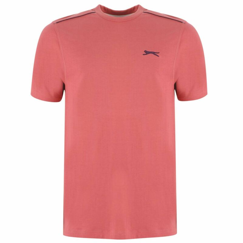 Slazenger Mens Plain T Shirt Crew Neck Tee Top Short Sleeve Lightweight Cotton Slazenger Mens Plain T Shirt Crew Neck Tee Top Short Sleeve Lightweight Cotton