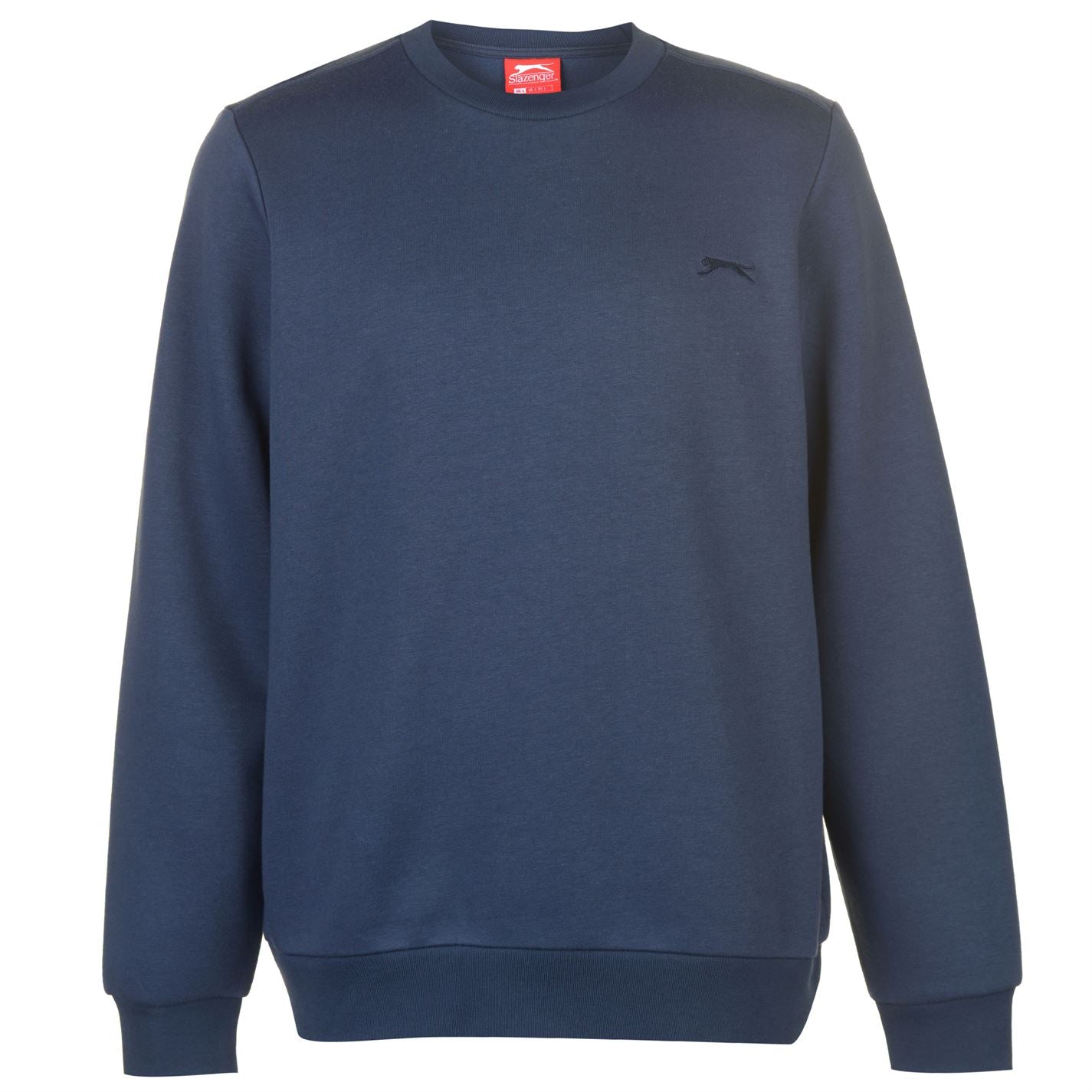 Slazenger Mens SL Fleece Crew Sweater Jumper Pullover Long Sleeve Neck Slazenger Mens SL Fleece Crew Sweater Jumper Pullover Long Sleeve Neck