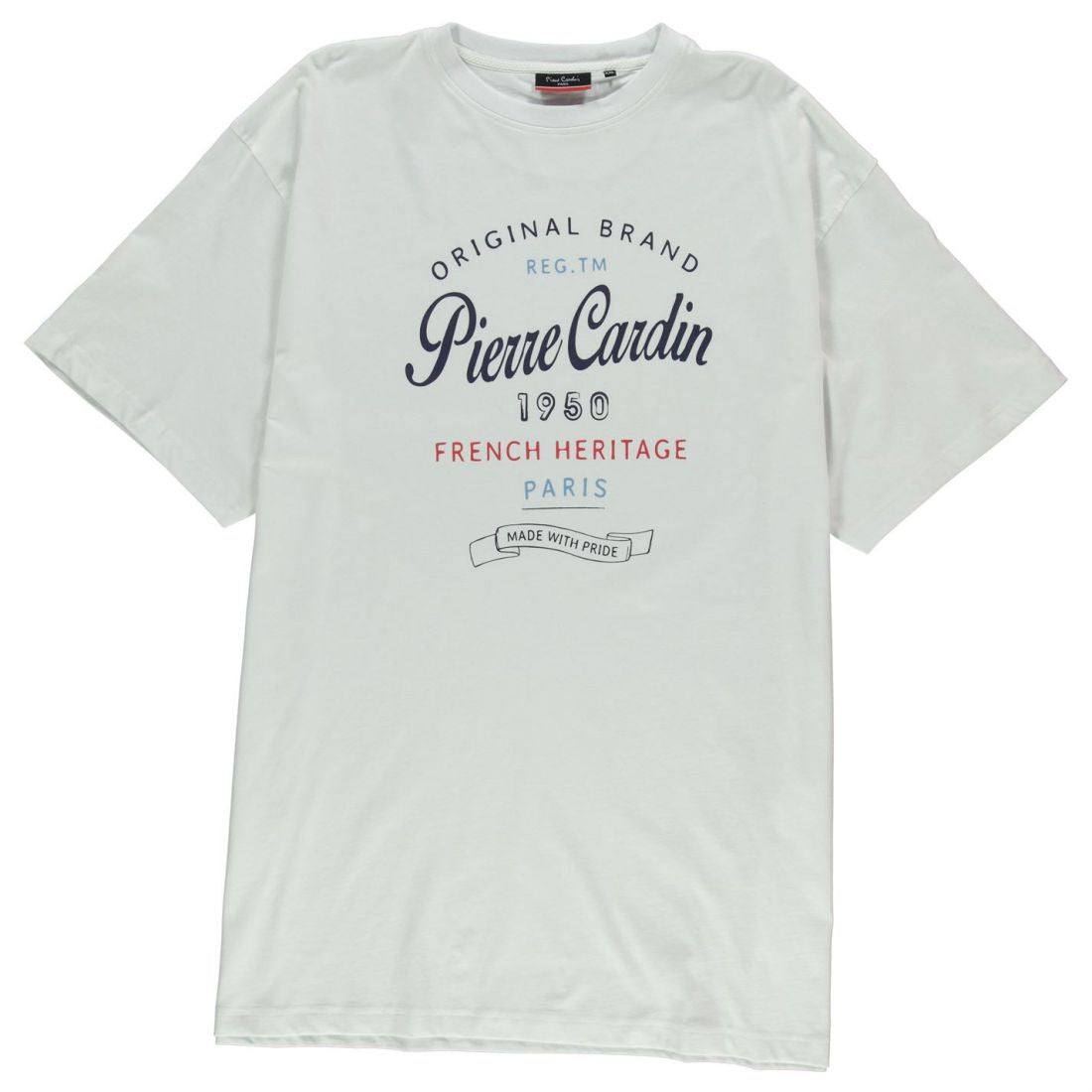 Pierre Cardin Mens C XL Print T Crew Neck Shirt Pierre Cardin Mens C XL Print T Crew Neck Shirt