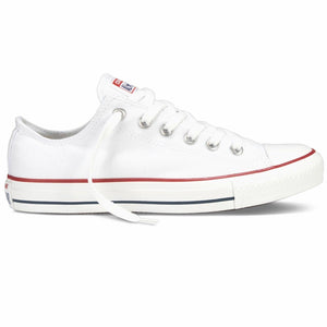 Converse Women Men Unisex All Star Low Tops  Trainers Shoes Classic [White,UK 6]