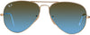 Ray-Ban Unisex RB3025 Aviator Polarized Sunglasses 55mm