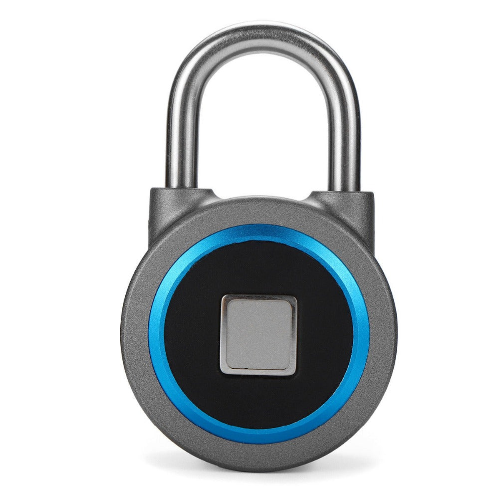 Golden Security Portable Smart Waterproof Keyless Lock APP Control Android IOS Phone Bluetooth Fingerprint Unlock Door PadLock