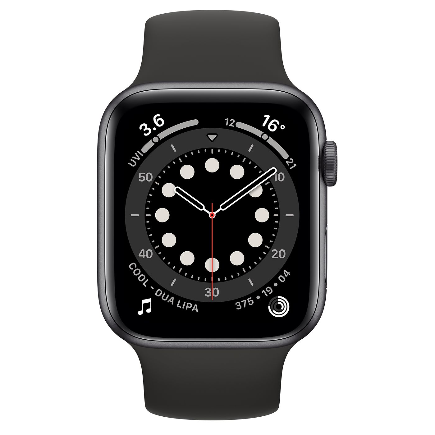 Apple Watch Series 6 40MM Space Grey Aluminium Case  GPS