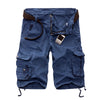 Military Cargo Shorts Men Summer Camouflage Pure Cotton Brand Clothing Comfortable Men Tactical Camo Cargo Shorts