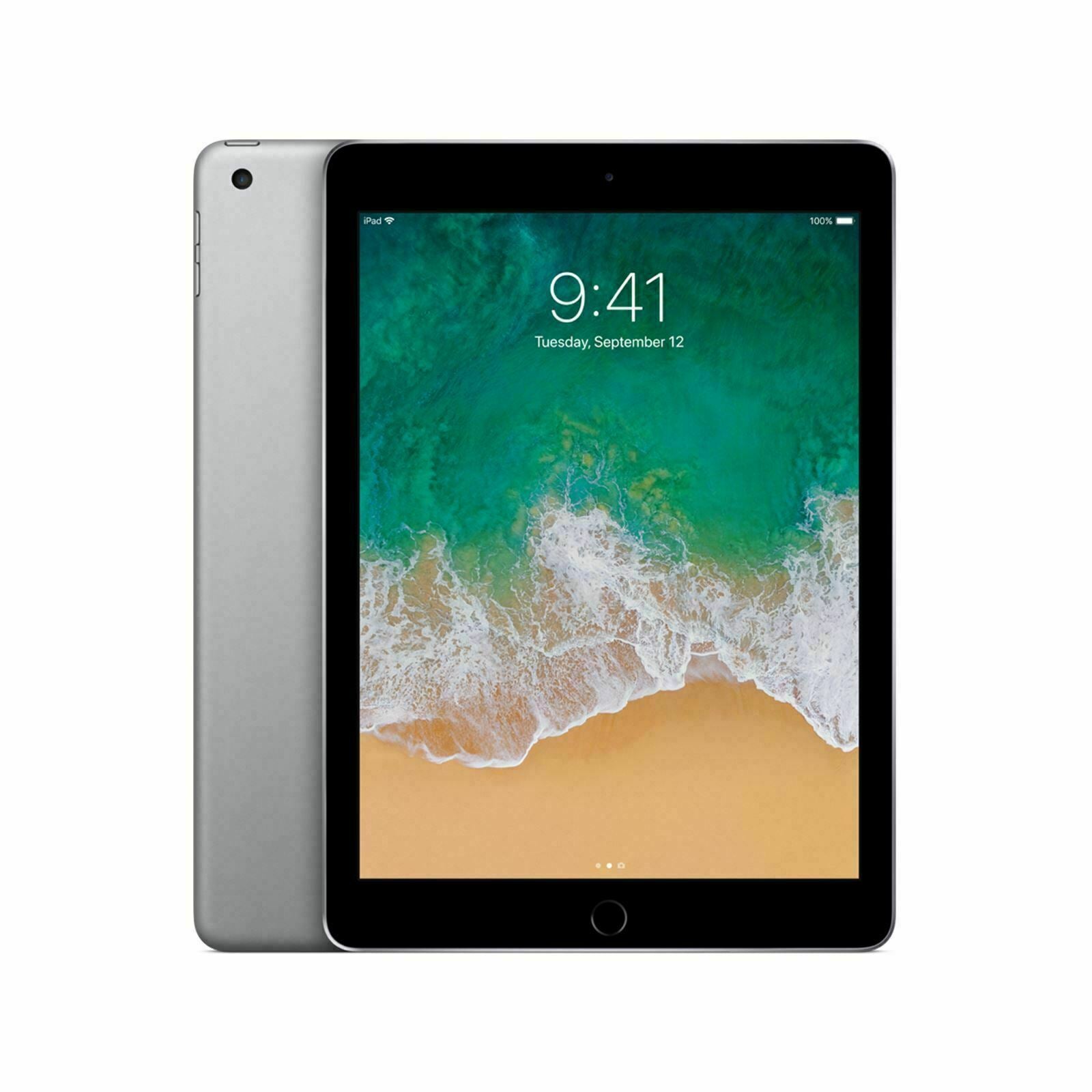 Apple iPad 5th Gen 128GB Wifi 9.7”Space Grey 2017