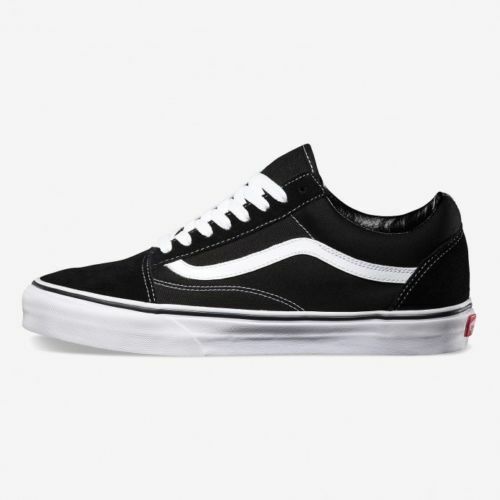 Vans Old Skool Skate Shoes Black/White All Sizes
