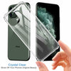 CLEAR Case For iPhone 11 Pro Max Max XR X XS Max Cover Silicone Shockproof TOUGH