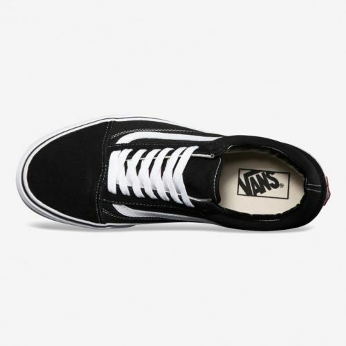 Vans Old Skool Skate Shoes Black/White All Sizes