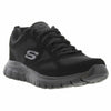 Skechers Burns Agoura Mens Black Trainers Running Walking Shoes All Sizes 8-12