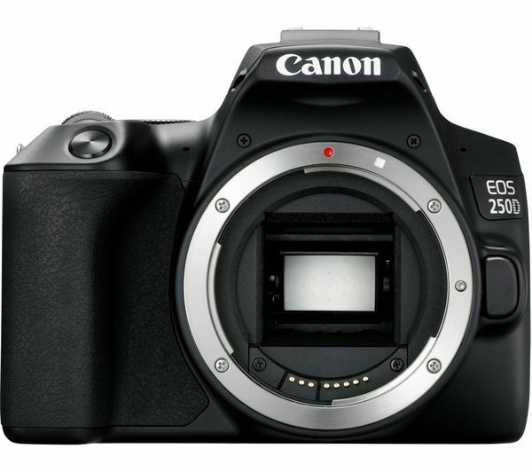 CANON EOS 250D DSLR Camera with EF-S 18-55 mm f/3.5-5.6 III & EF 50 mm f/1.8 STM