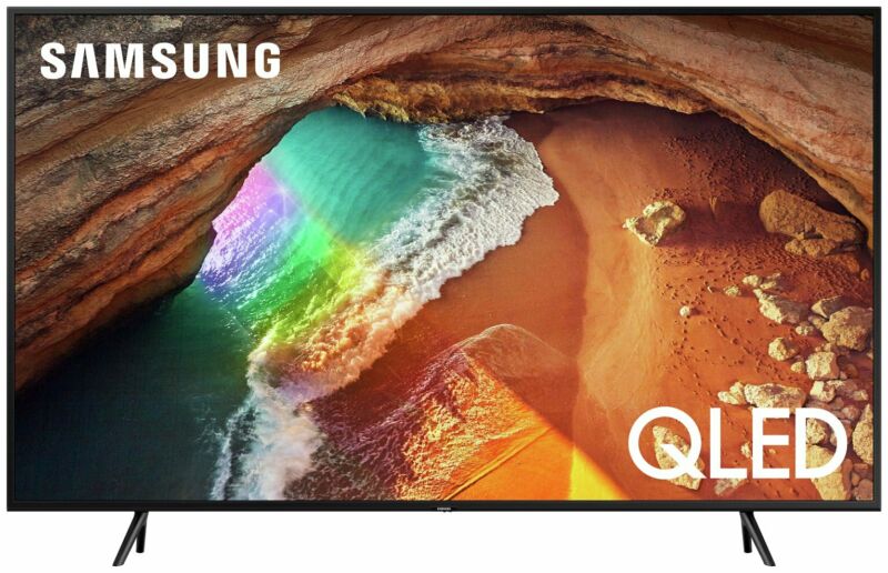 Samsung QE65Q60RATXXU 65 Inch 4K UHD QLED Smart TV With HDR - Black