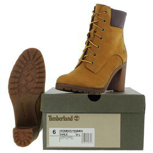 Timberland Allington 6 Inch Womens Ladies Lace Up Ankle Chelsea Boots Sizes 4-8