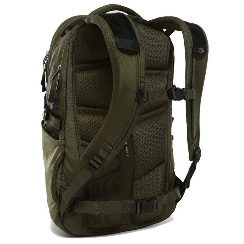 North Face Borealis Mens Womens Green Backpack Rucksack Bag 15" Laptop Sleeve