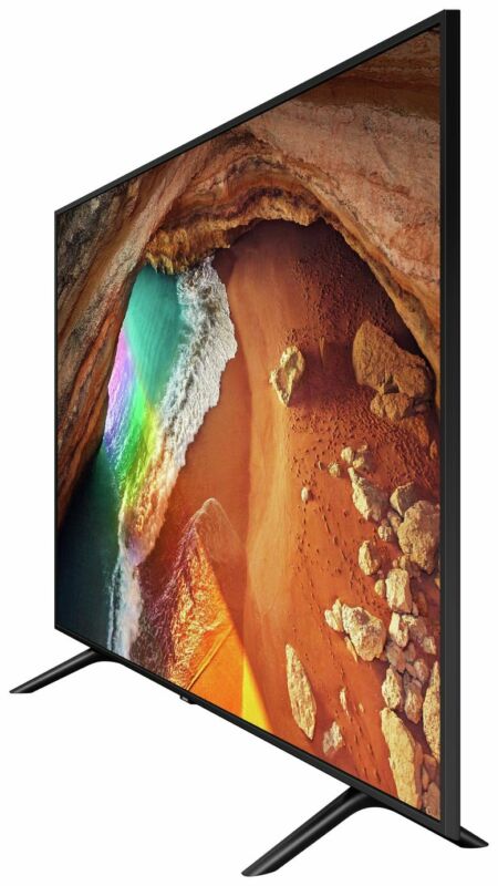 Samsung QE65Q60RATXXU 65 Inch 4K UHD QLED Smart TV With HDR - Black