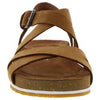 Timberland Malibu Waves Womens Ladies Brown Leather Adjustable Sandals Size 4-8