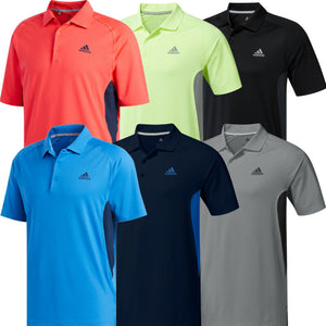 Adidas Golf 2019 Mens Ultimate365 Climacool Solid Short Sleeve Polo Shirt