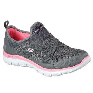 Skechers Flex Appeal Womens Ladies Wide Fit Running Trainers Shoes Size 2-6.5