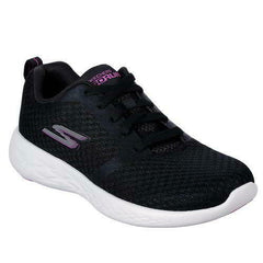 Skechers Go Run 600 Womens Ladies Black Running Trainers Walking Shoes Click 3 Click