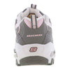 Skechers D Lites Womens Ladies Grey Chunky Platform Trainers Shoes UK Sizes 4-8