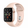 Apple Watch Series 5 40 mm Gold Aluminum Case with Pink Sand Sport Band GPS